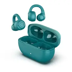 JLAB - Audífonos inalámbricos abiertos 12mm con diseño Clip-on color teal