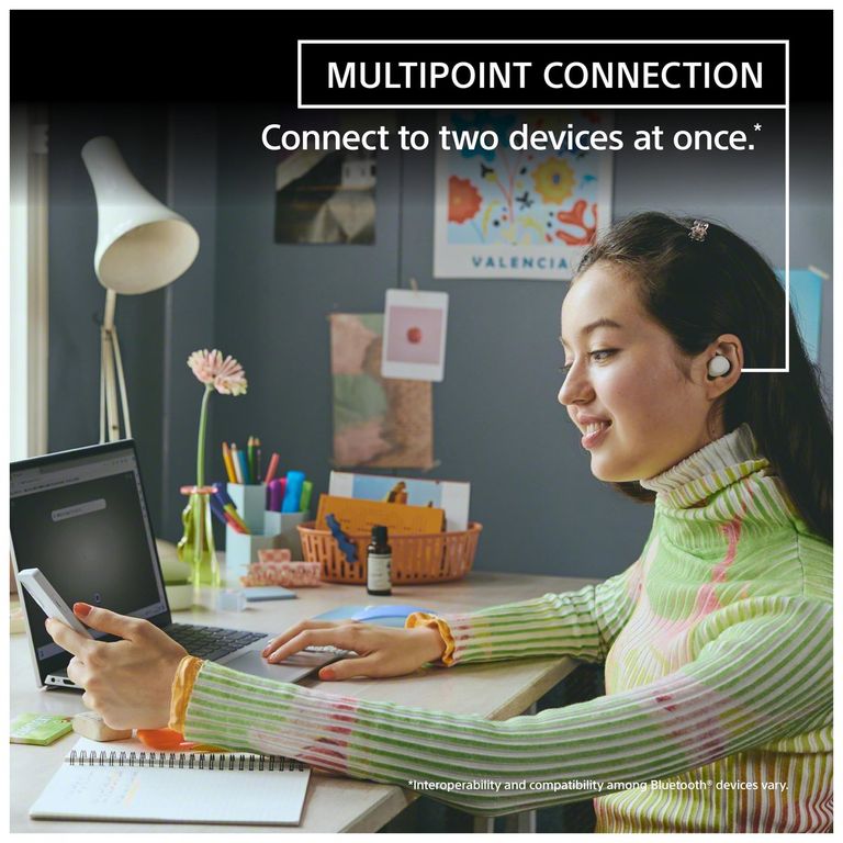 Audífonos Bluetooth WF-C510 inalámbricos 22h batería amarillo