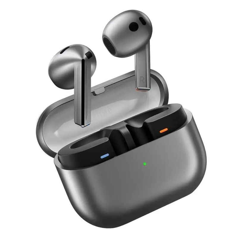 SAMSUNG - Audífonos Bluetooth Galaxy Buds 3 Open Fit plata cancelación ruido
