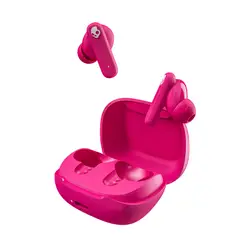 SKULLCANDY - Audífonos inalámbricos Bluetooth Smokin Buds IPX4 rosa