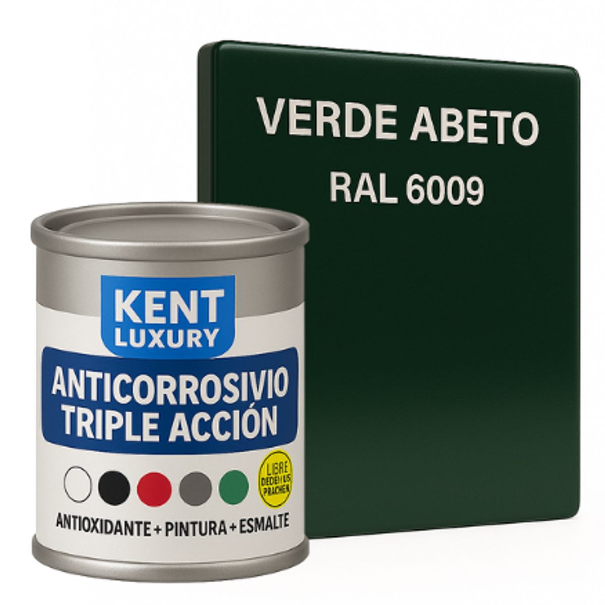 KENT - ANTICORROSIVO TRIPLE ACCIÓN 1-32 Galón VERDE ABETO