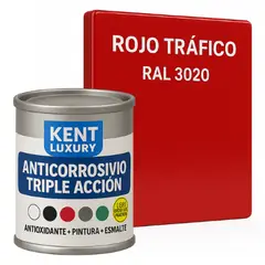 KENT - ANTICORROSIVO TRIPLE ACCIÓN 1-32 Galón ROJO TRAFICO