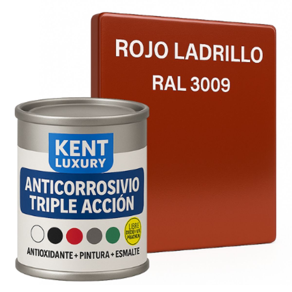 KENT - ANTICORROSIVO TRIPLE ACCIÓN 1-32 Galón ROJO LADRILLO