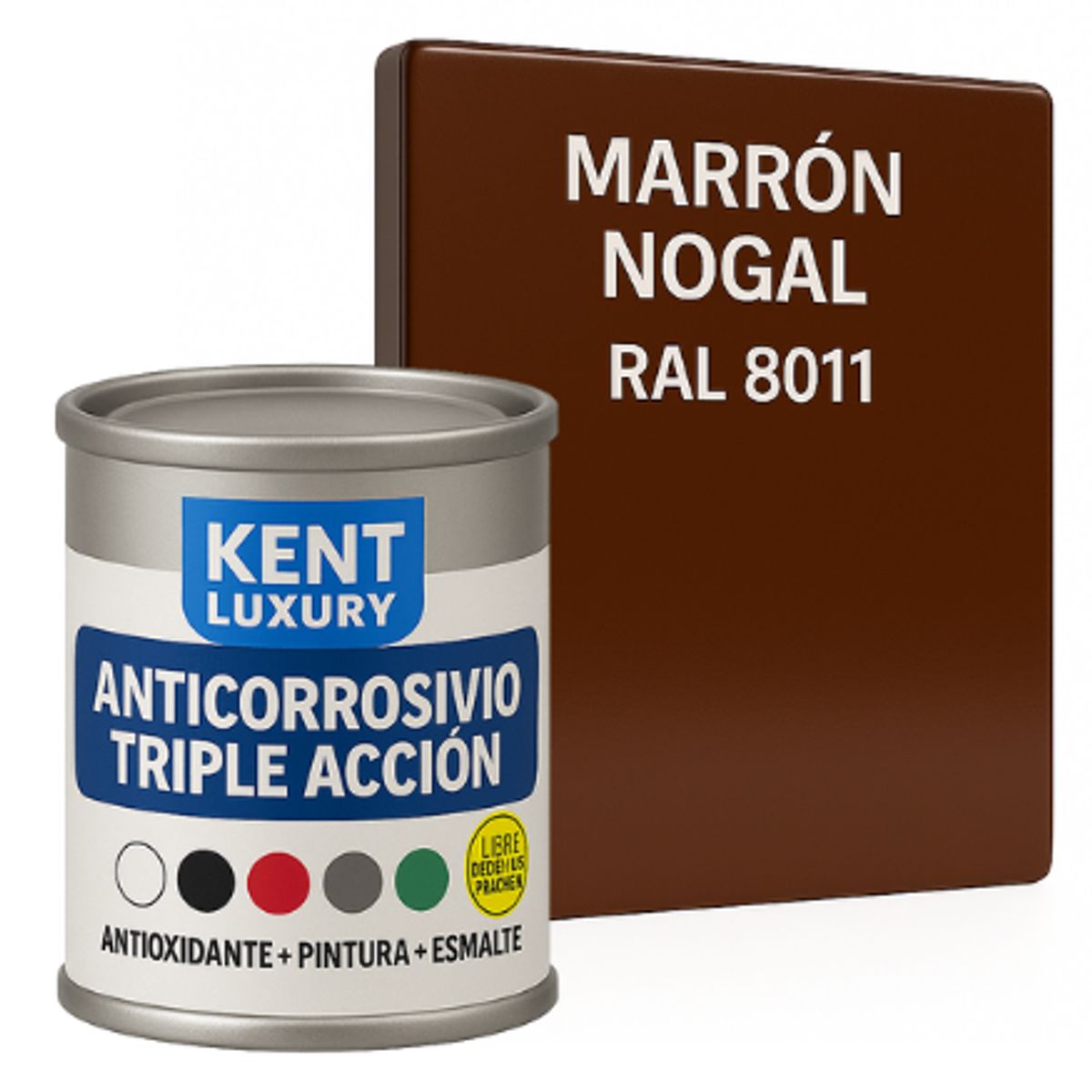 KENT - ANTICORROSIVO TRIPLE ACCIÓN 1-32 Galón NOGAL