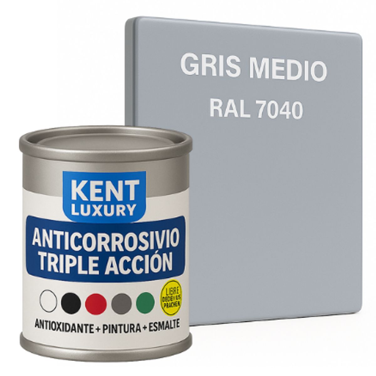KENT - ANTICORROSIVO TRIPLE ACCIÓN 1-32 Galón GRIS MEDIO