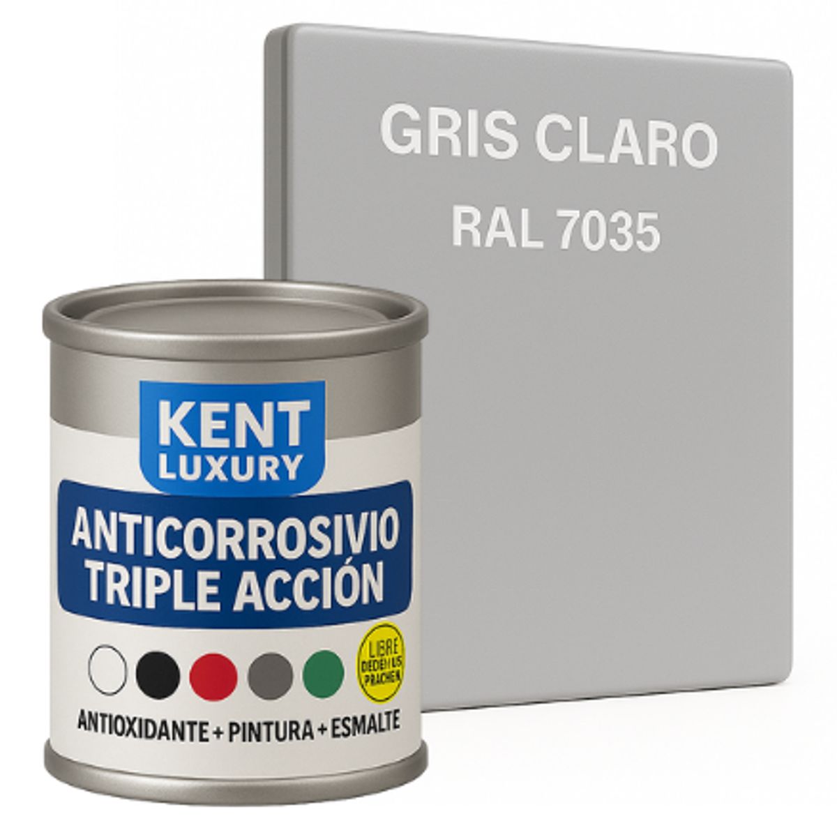 KENT - ANTICORROSIVO TRIPLE ACCIÓN 1-32 Galón GRIS CLARO