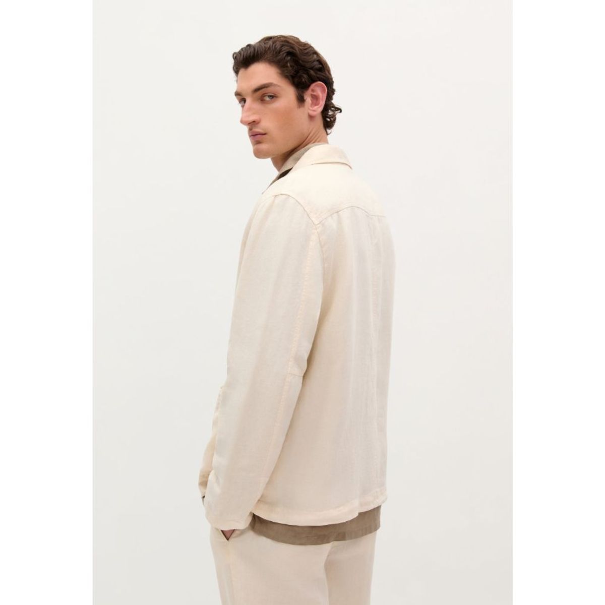 SCALPERS - SOBRECAMISA 100% LINO