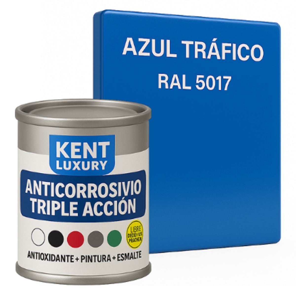KENT - ANTICORROSIVO TRIPLE ACCIÓN 1-32 Galón AZUL TRÁFICO
