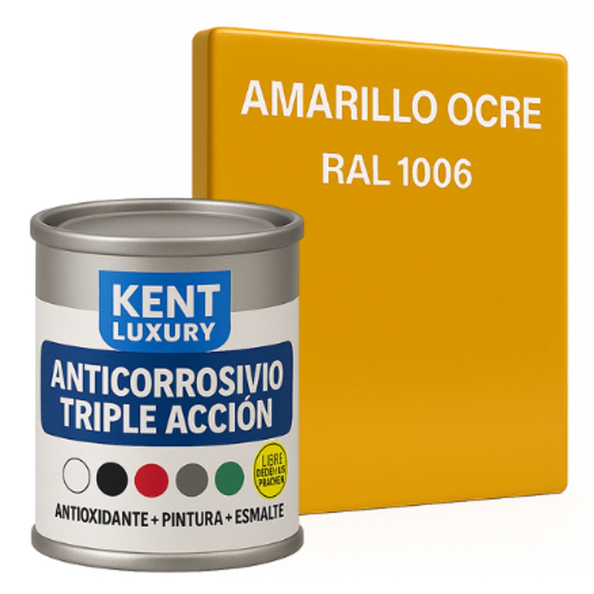 KENT - ANTICORROSIVO TRIPLE ACCIÓN 1-32 Galón OCRE