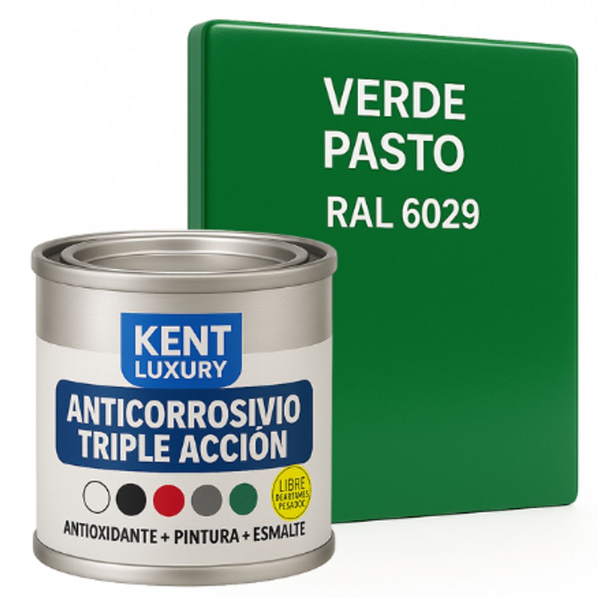 KENT - ANTICORROSIVO TRIPLE ACCIÓN 1-16 Galón VERDE PASTO