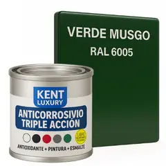 KENT - ANTICORROSIVO TRIPLE ACCIÓN 1-16 Galón VERDE MUSGO