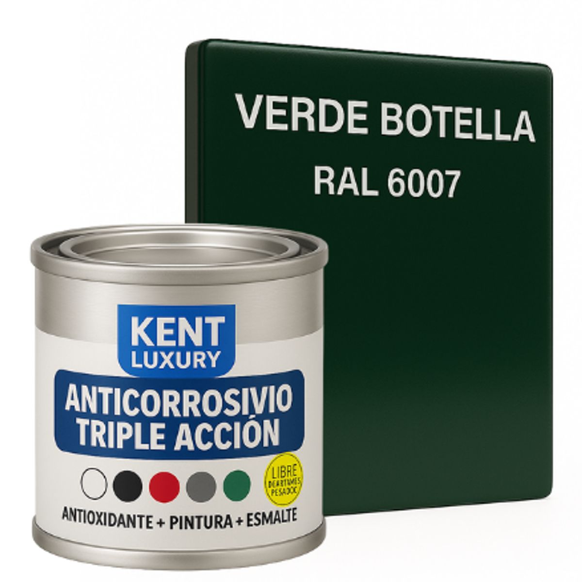 KENT - ANTICORROSIVO TRIPLE ACCIÓN 1-16 Galón VERDE BOTELLA