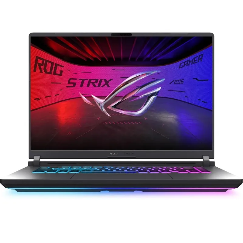 ASUS - Notebook Gamer ASUS ROG Strix G16 16" AMD Ryzen 9 8000 series HX 16GB 1TB SSD RTX 5070 Ti FHD 165Hz