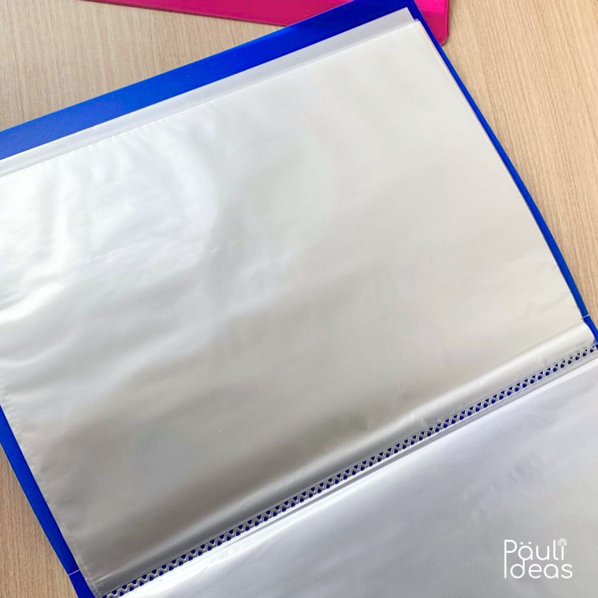 MOTARRO - Carpeta Archivadora Color Neón 40 Fundas Transparentes A4