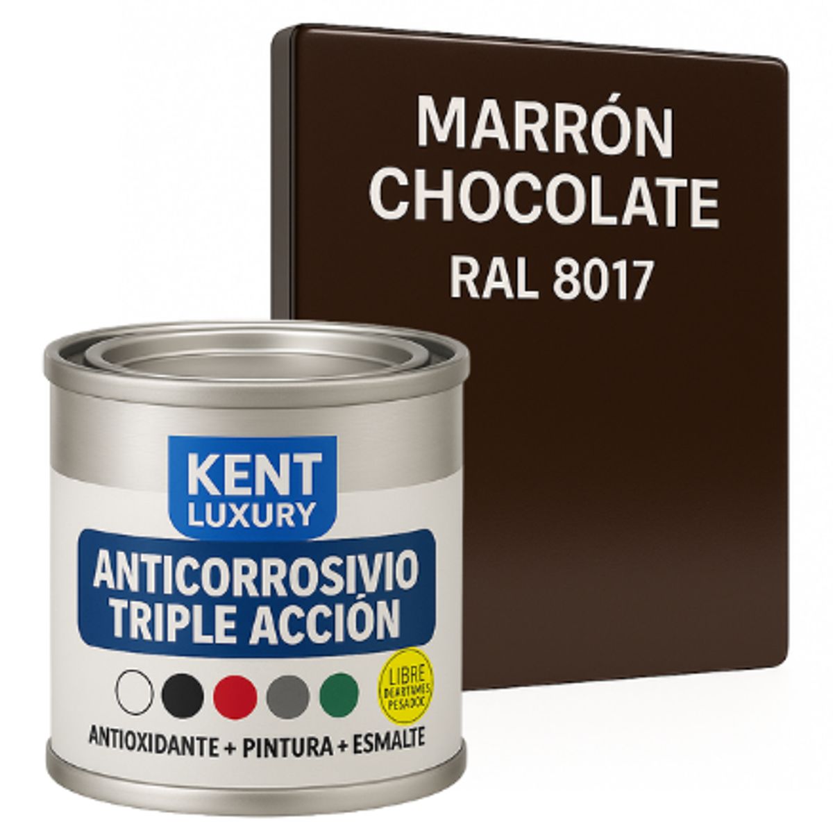 KENT - ANTICORROSIVO TRIPLE ACCIÓN 1-16 Galón CHOCOLATE