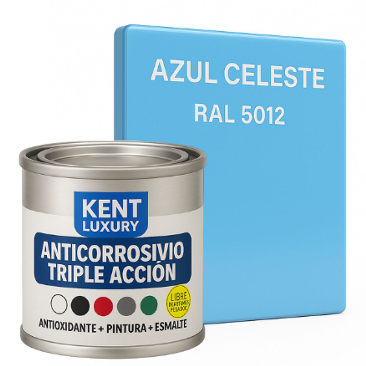 KENT - ANTICORROSIVO TRIPLE ACCIÓN 1-16 Galón CELESTE