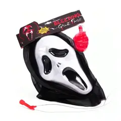 EKOL TACTICA MILITAR - Mascara Corazón Con Sangre Diseño Screams Halloween 2025