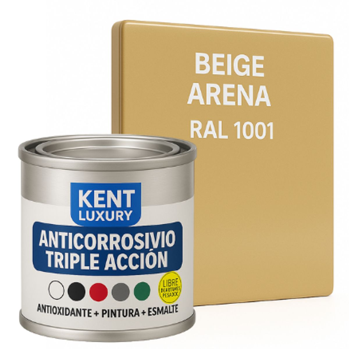 KENT - ANTICORROSIVO TRIPLE ACCIÓN 1-16 Galón BEIGE