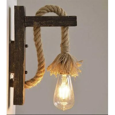 Imagen 2 del producto Apliqué Decorativo de Madera Rústico Porta E-27