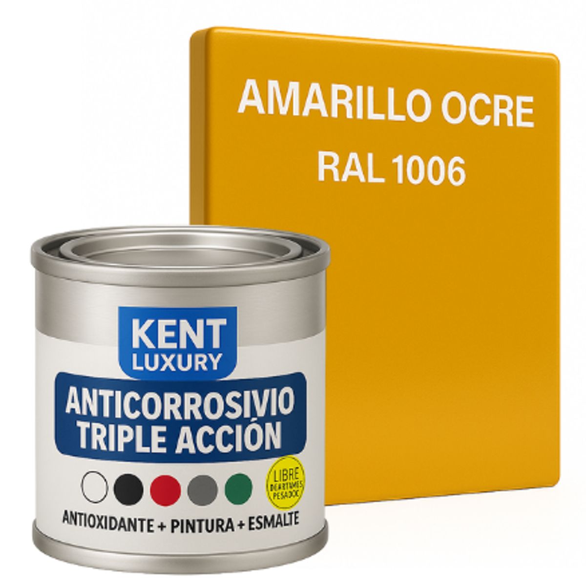 KENT - ANTICORROSIVO TRIPLE ACCIÓN 1-16 Galón OCRE