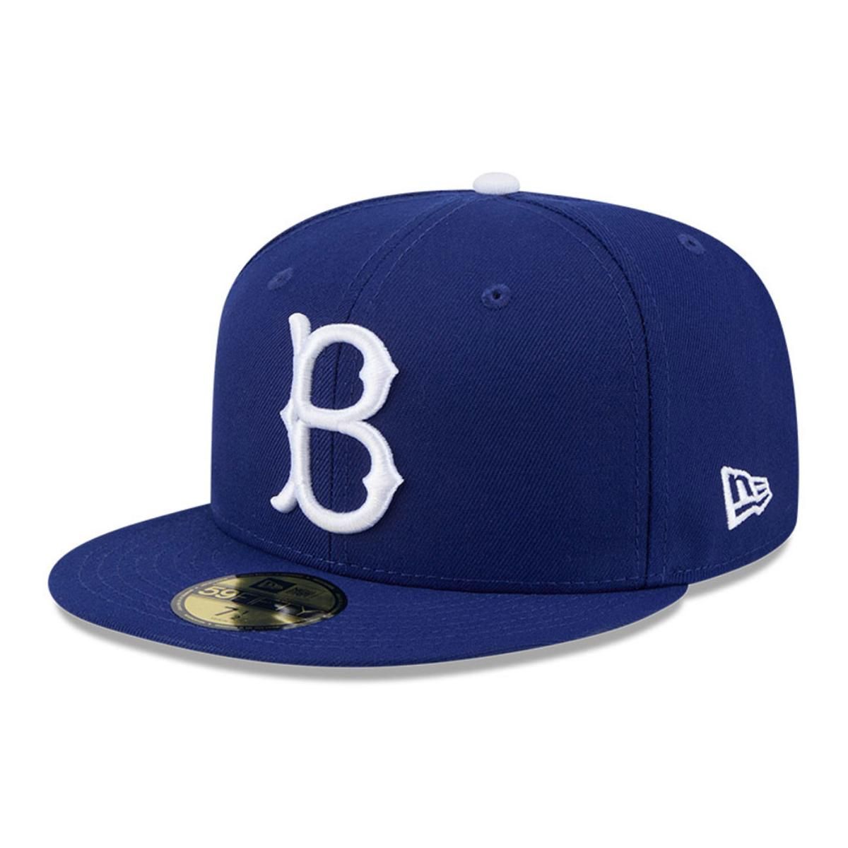 NEW ERA - Gorra 59Fifty Los Brooklyn Dodgers MLB Jackie Robinson Azul