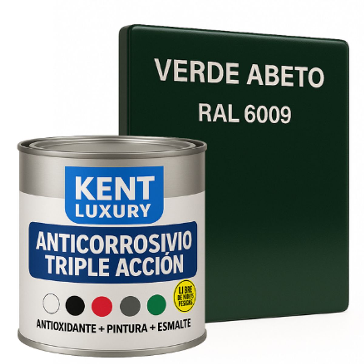 KENT - ANTICORROSIVO TRIPLE ACCIÓN 1-8 Galón VERDE ABETO