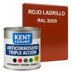 KENT - ANTICORROSIVO TRIPLE ACCIÓN 1-8 Galón ROJO LADRILLO