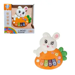 GENERICO - CONEJO MUSICAL INTERACTIVO SONIDOS DE ANIMALES PIANO