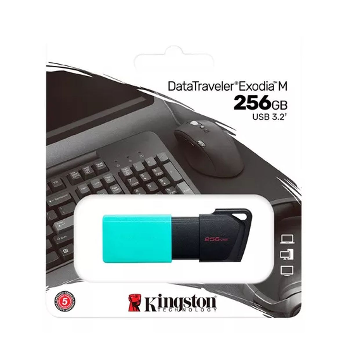 GENERICO - Memoria USB 32 Kingston Datatraveler Exodia M 256GB