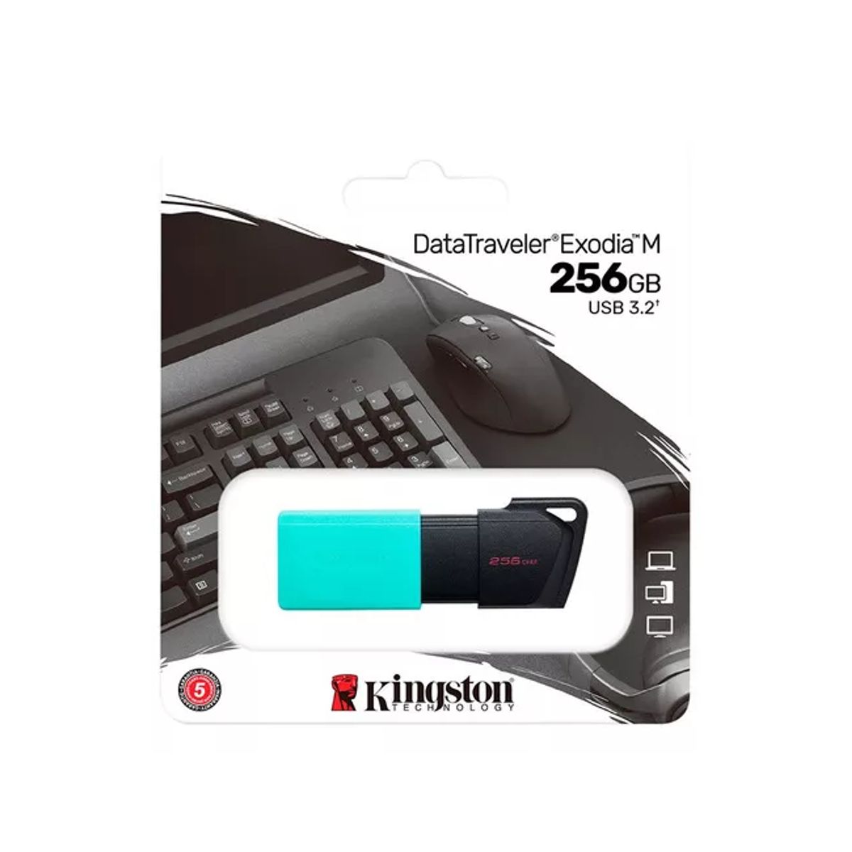 GENERICO - Memoria USB 32 Kingston Datatraveler Exodia M 256GB