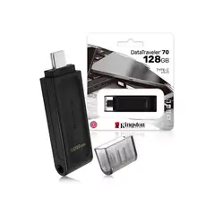 GENERICO - Kingston Datatraveler 128GB Unidad Flash USB-C USB 32 Gen 1 DT70128GB