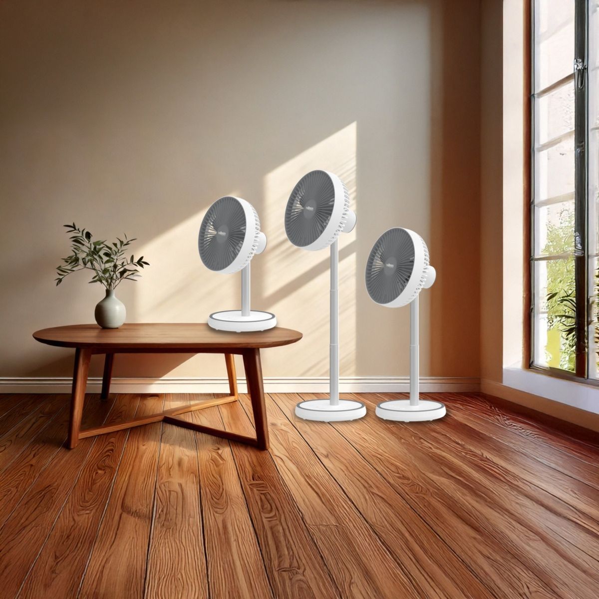 THORBEN - Ventilador Pedestal Pie Silencioso Thorben Thor Expand Ifan