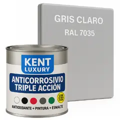 KENT - ANTICORROSIVO TRIPLE ACCIÓN 1-4 Galón GRIS CLARO