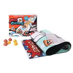 GENERICO - Juego De Mesa Curling Poo Para Niños