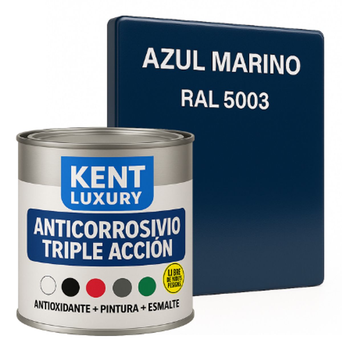 KENT - ANTICORROSIVO TRIPLE ACCIÓN 1-4 Galón AZUL MARINO