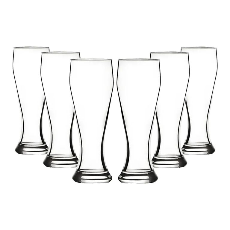 Set De 6 Garzas Cerveza Linea Weizenbeer & Pills 520 Cc