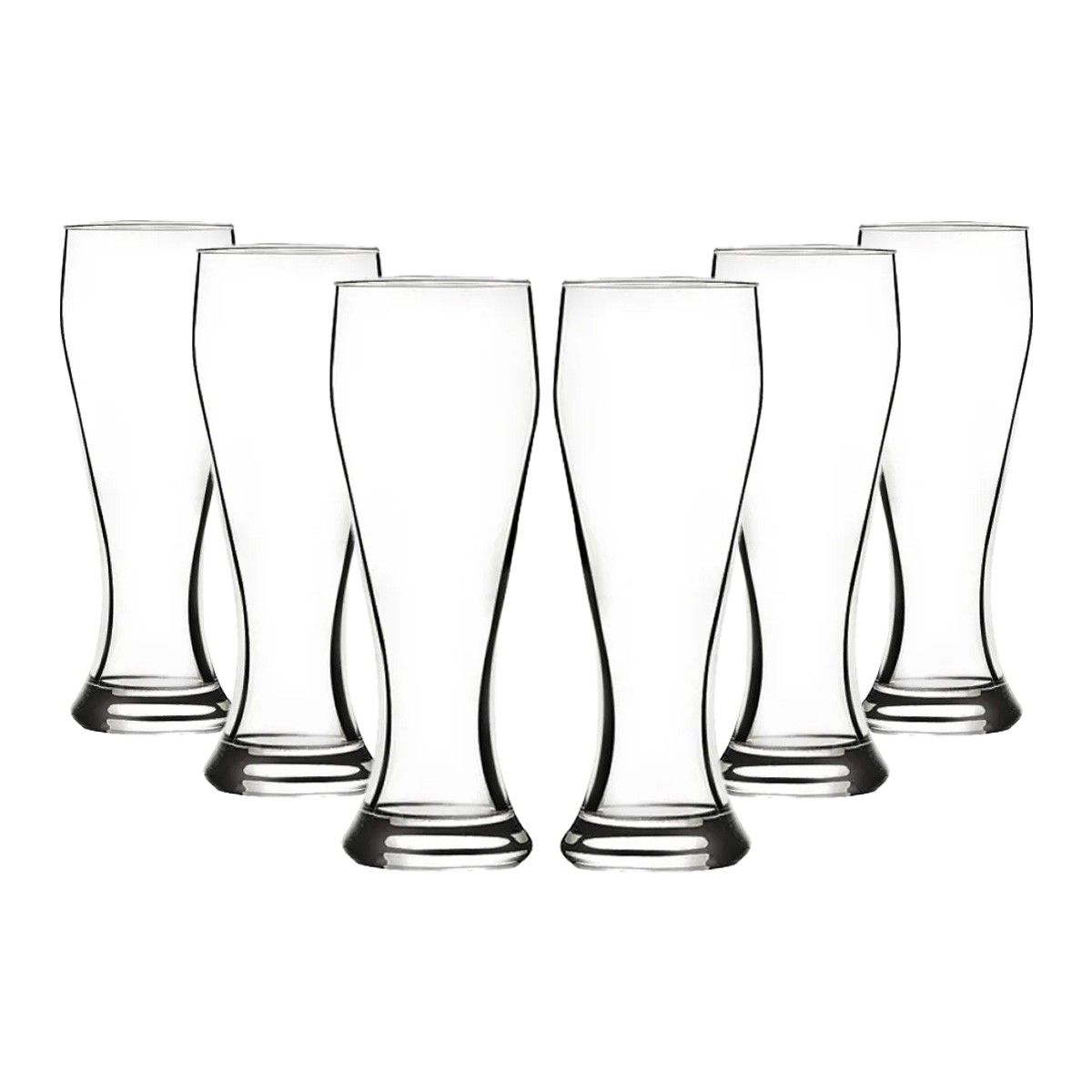 PASABAHCE - Set De 6 Garzas Cerveza Linea Weizenbeer & Pills 520 Cc
