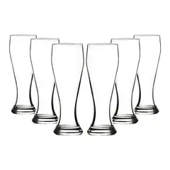 PASABAHCE - Set De 6 Garzas Cerveza Linea Weizenbeer & Pills 520 Cc