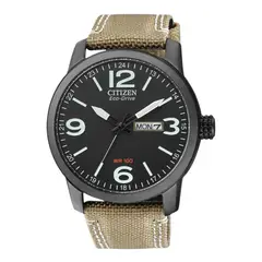 CITIZEN - RELOJ BM8476-23E ECO-DRIVE NEGRO BEIGE HOMBRE