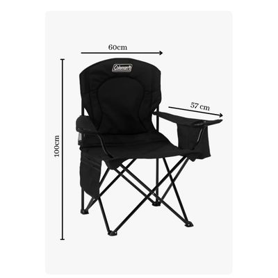 Imagen 2 del producto Silla Plegable Cooler Quad Coleman® Gris