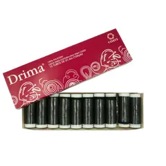 CADENA - Hilo coser premium 10un Drima Blanco, Negro o Colores