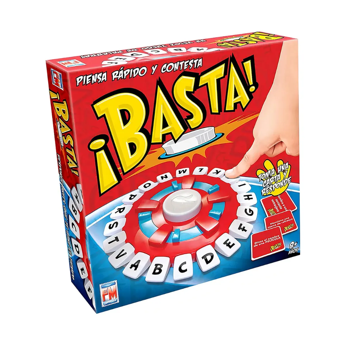 ARTIDIX - Juego De Mesa Basta Español Piensa Rapido Stop