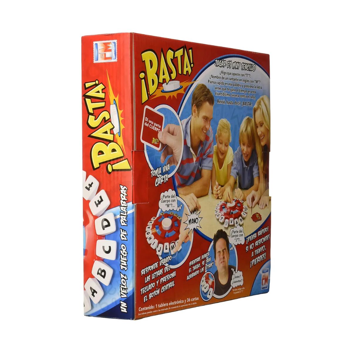 ARTIDIX - Juego De Mesa Basta Español Piensa Rapido Stop