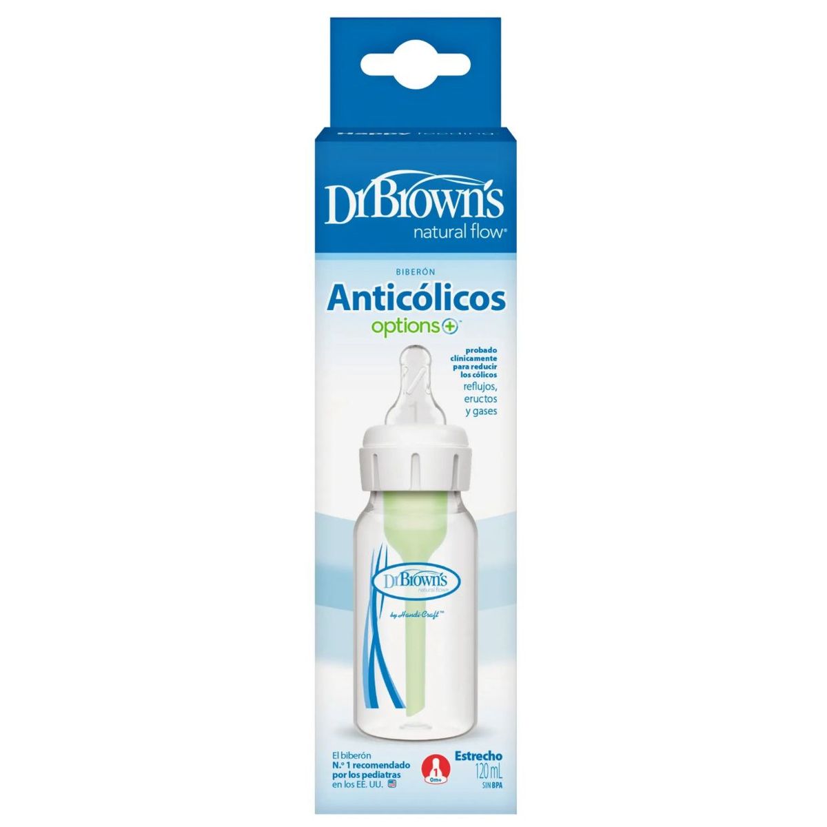 DR BROWNS - Mamadera Estándar Anticólico Options+ 120ml Dr Brown´s