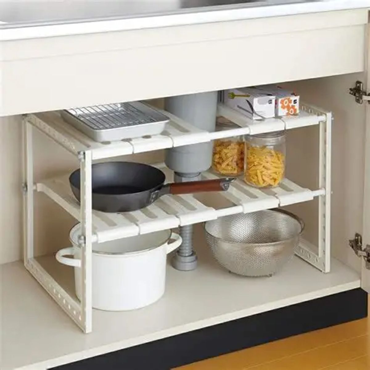 GENERICO - Estante Ajustable Organizador Multiuso Cocina Baño