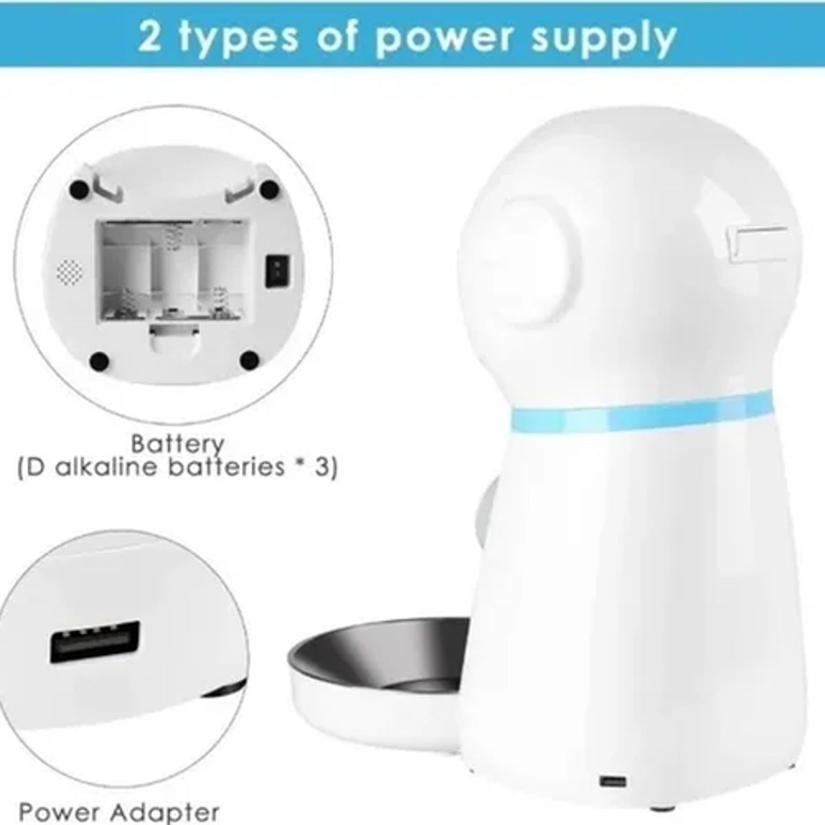 GENERICO - Robot dispensador automático mascotas