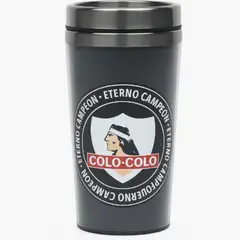 1109 - Mug Térmico Colo Colo Original Acero Inoxidable