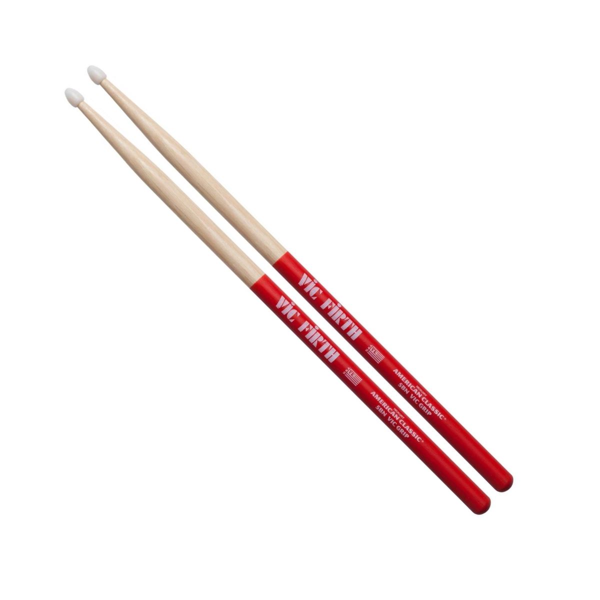 VIC FIRTH - Baquetas Vic Firth 5B Nylon American Classic Vic Grip