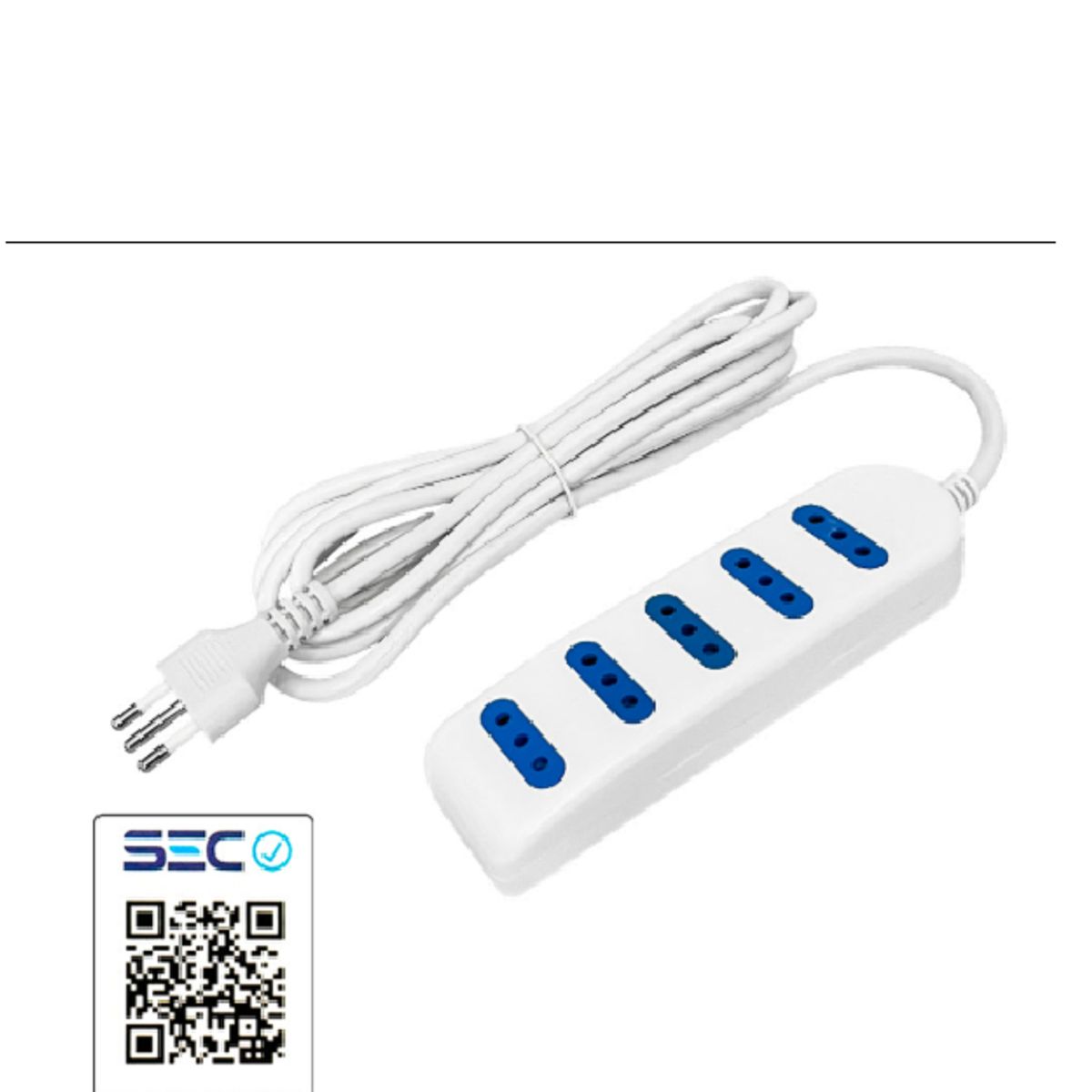 AVC Y VELL MAX - ALARGADOR BLANCO  3M 5 TOMAS