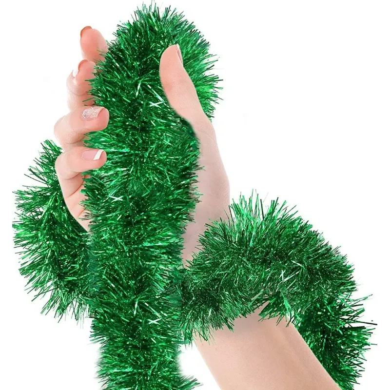 GENERICO - Guirnalda Navideña Decorativa 5m Adorno Navideño Verde